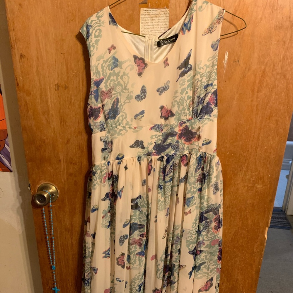 Oubeini floral dress